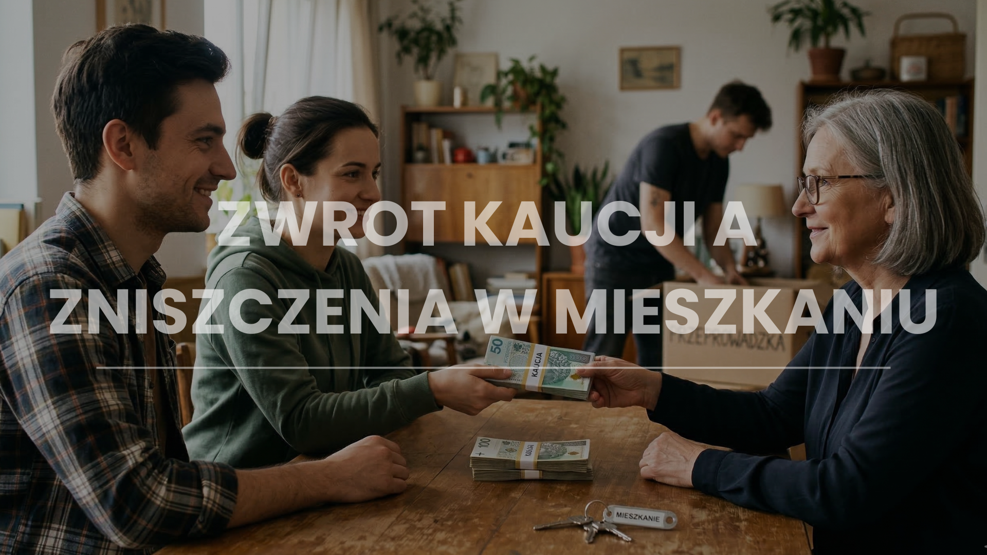 Zwrot kaucji a zniszczenia w mieszkaniu. Co prawo pozwala potrącić właścicielowi?